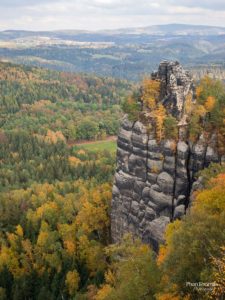 Schrammsteine: Felswand